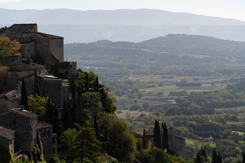 Blick ins Umland der Provence (Gordes)