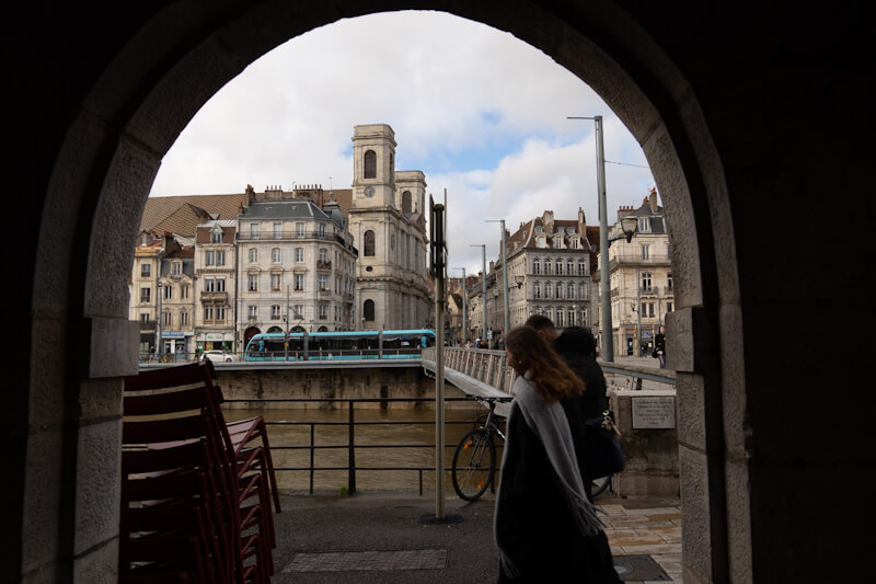 Arkade in Besancon