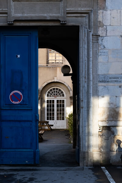 Innenhof in Besancon