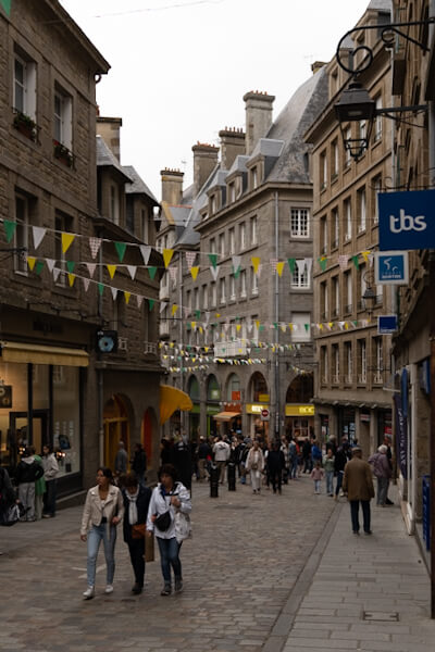 In der Altstadt von Saint-Malo