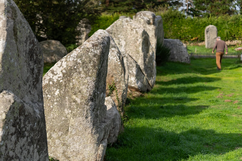 Dolmen bei Kerzerho (Bretagne)