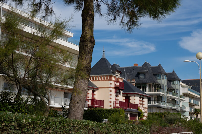 Strandbad La Baule (südlich der Bretagne)