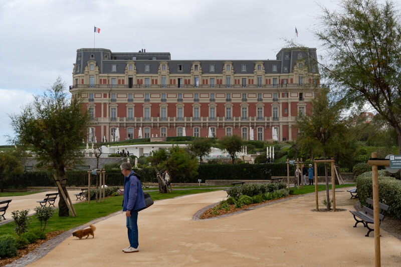 Das Hotel du Palais in Biarritz