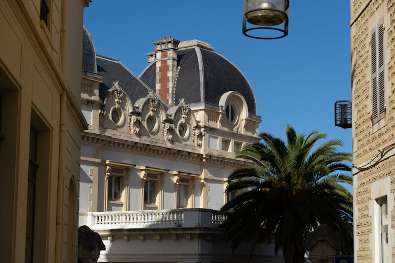In der Altstadt von Biarritz