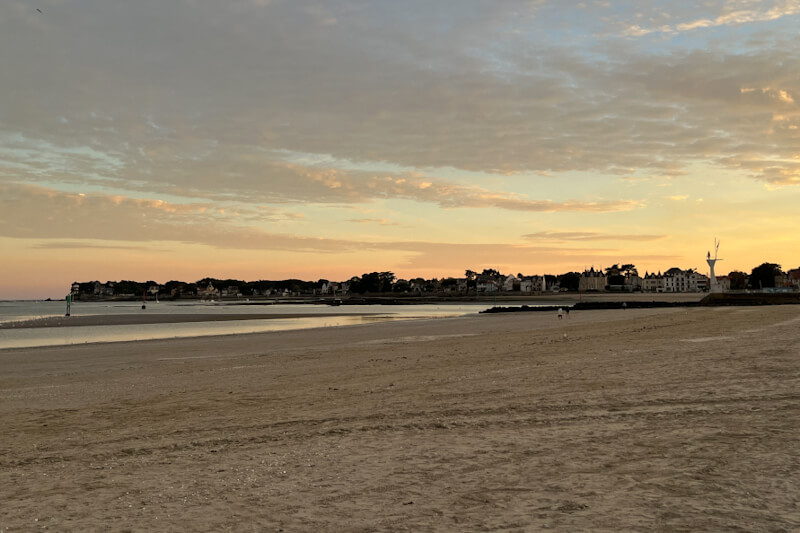 Strand bei Royan (südlich der Bretagne)