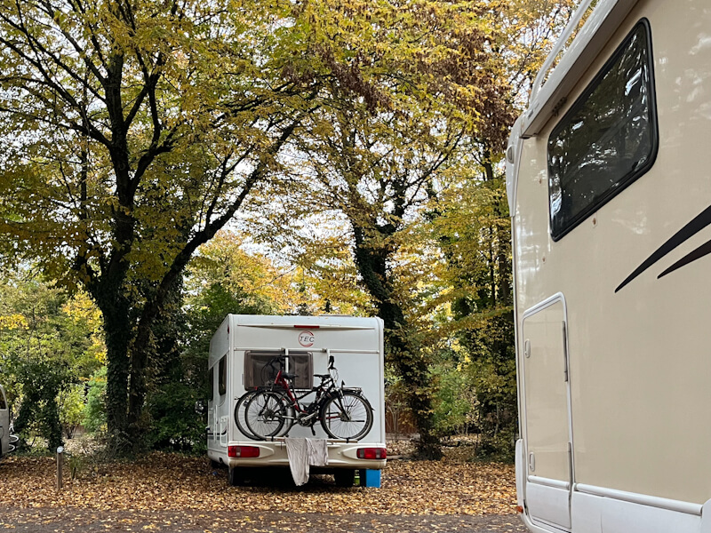 Campingplatz im Osten Frankreichs (Wohnmobil Camping in Frankreich)