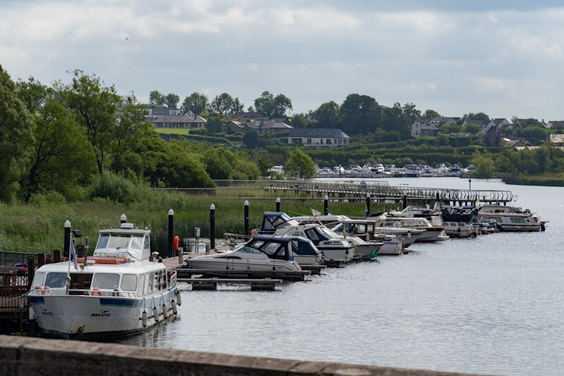 Hafen am River Shannon