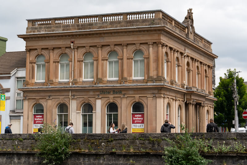 Historisches Gebäude in der City