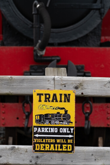 Lokomotive am Railway Museum