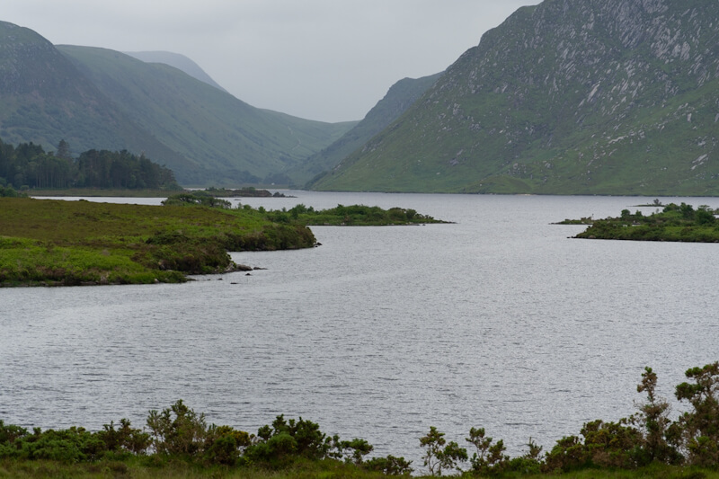 Blick über Lough Beagh in den Glenveagh NP