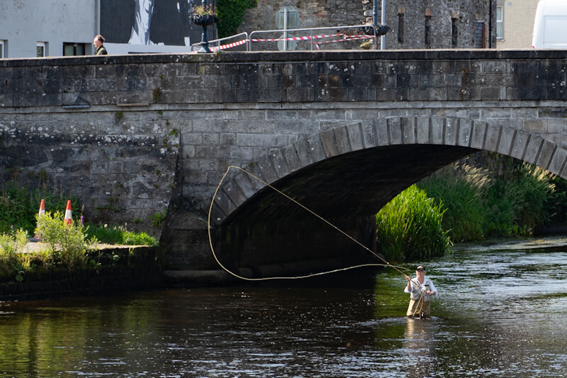 Angler in Ballina