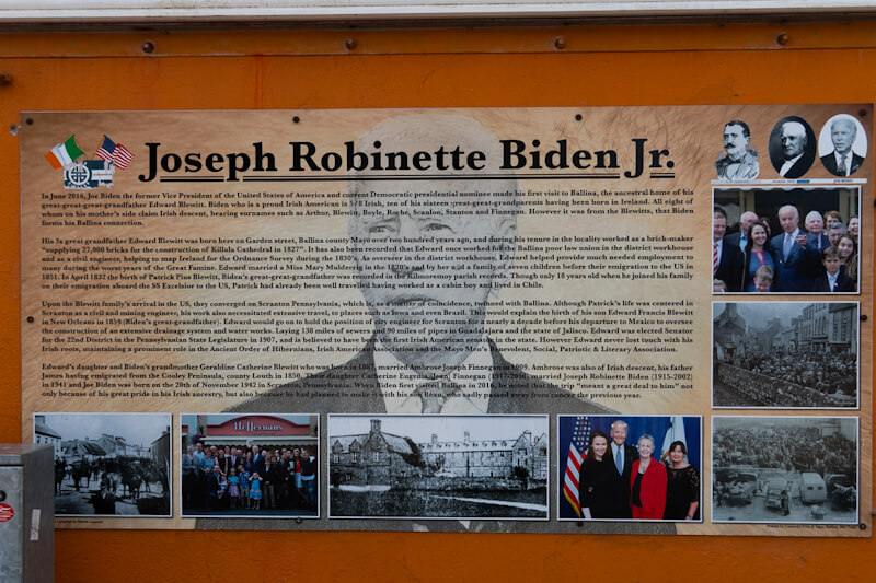 Joe Bidens Vorfahren kamen von hier