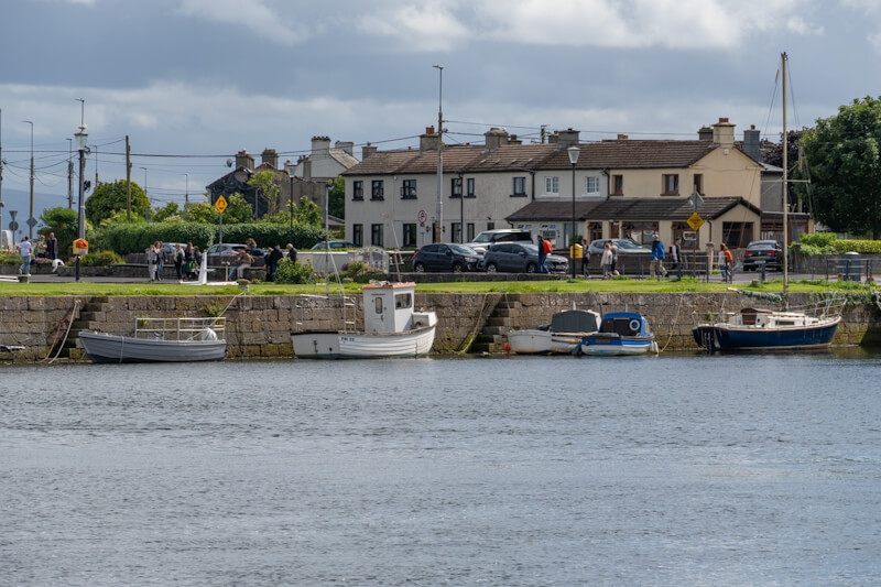 Boote am Claddagh Quay