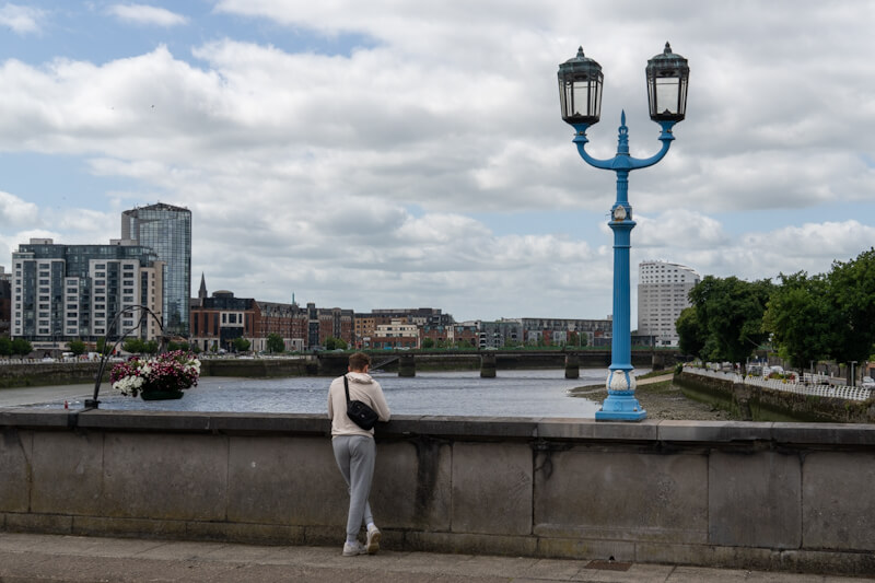 Auf einer Shannon Bridge