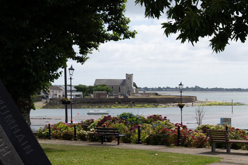 Blick vom Town Park zur St. Augustine`s Church