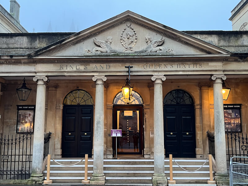 Eingang zu den Bädern der Könige und Königinnen (Bath)