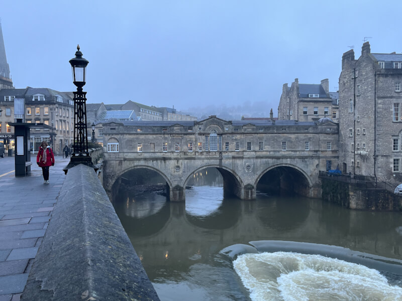 Pulteney Weir und Bridge (Bath)