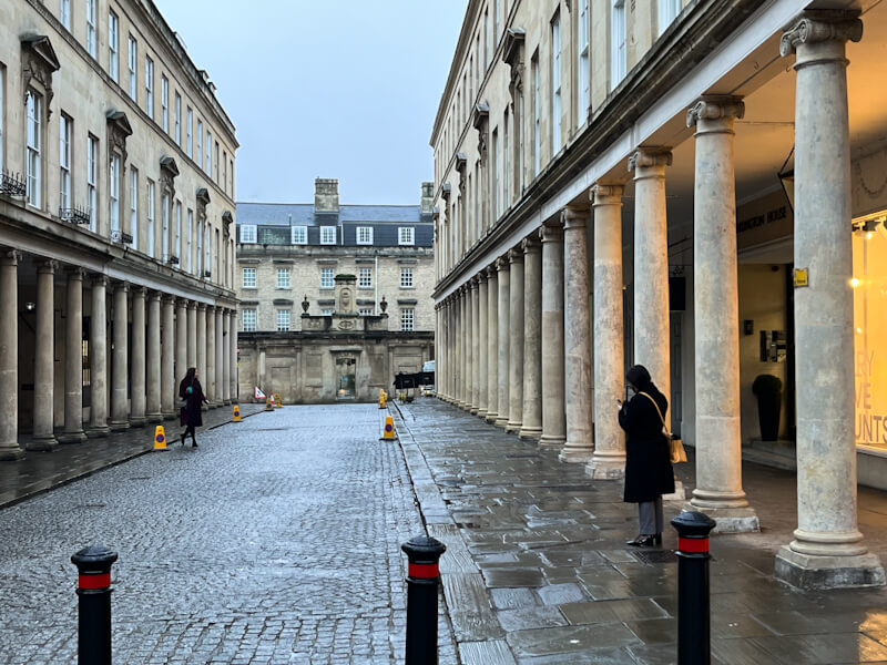 Arkaden an der Bath Street (Bath)