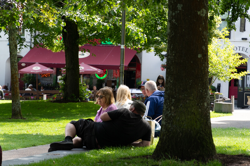 Relaxen am Eyre Square