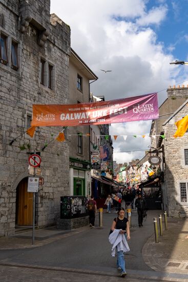 Galway Fest im Latin Quarter