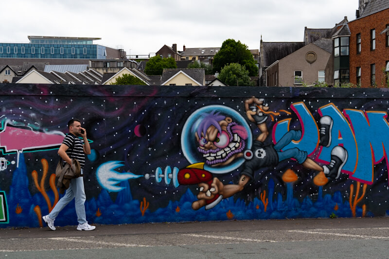 Graffiti in der City
