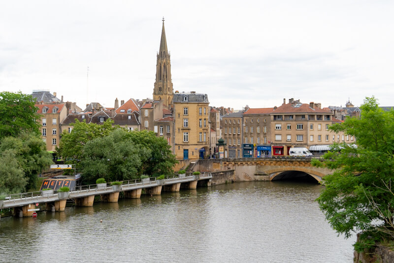Stadt an der Moselle